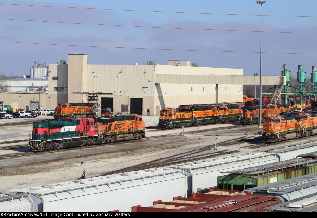 BNSF Galesburg Yard